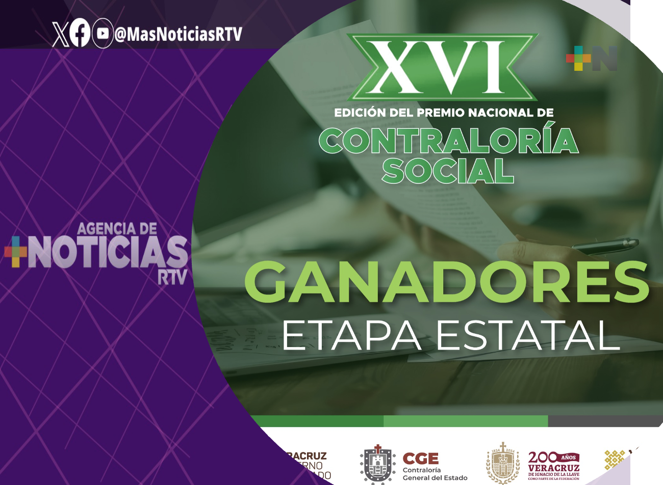 Anuncian ganadores del Premio Nacional de Contraloría Social 2024 en etapa estatal